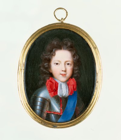 Miniature de James Stuart, le Vieux Prétendant, vers 1700 - Jacques Antoine Artaud